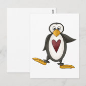 Perfect Penguin Briefkaart (Voorkant / Achterkant)