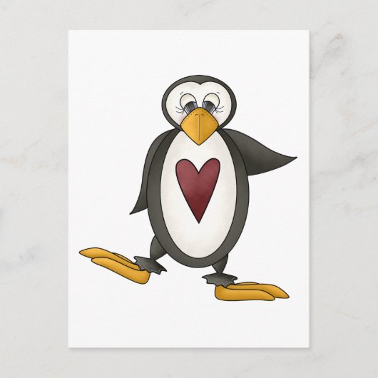 Perfect Penguin Briefkaart (Voorkant)