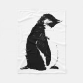 Perfect Penguin Fleece Blanket (Voorkant)