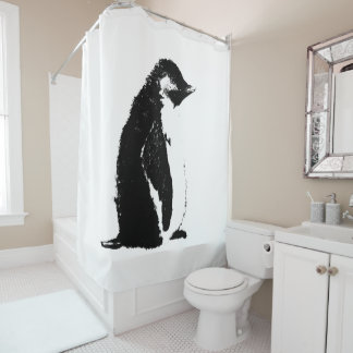 Perfect Penguin Shower Curtain Douchegordijn