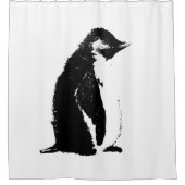 Perfect Penguin Shower Curtain Douchegordijn (Voorkant)