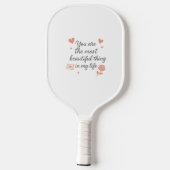 Perfect Pickleball Paddle Gift – Aangepast ontwerp (Achterkant)