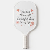 Perfect Pickleball Paddle Gift – Aangepast ontwerp (Voorkant)