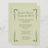 Perfect Poise Invitation Kaart (Voorkant / Achterkant)