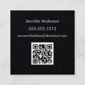 Perfect POSH Advocate Vierkante Visitekaartje (Achterkant)