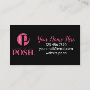 Perfect Posh Custom Visitekaartjes Girls Facial