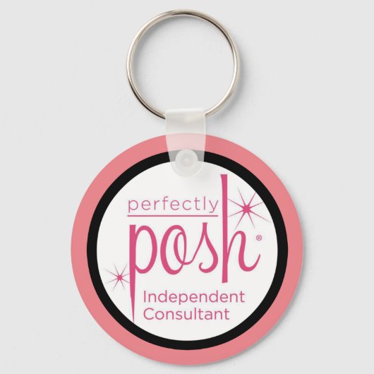 Perfect Posh Independent Consultant-cadeaus Sleutelhanger (Voorkant)