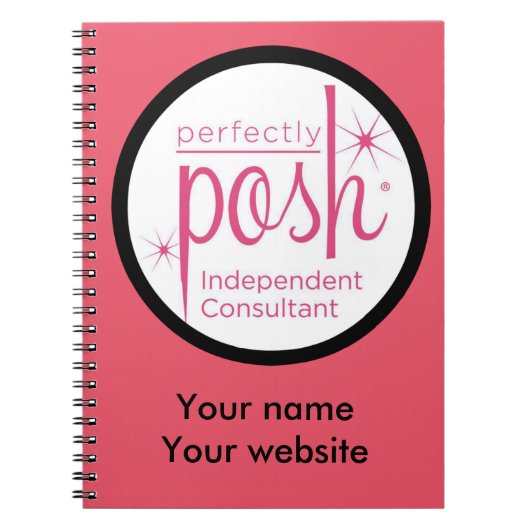 Perfect Posh Independent Consultant giften Notitieboek (Voorkant)