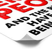 Perfect Poster van de linkerhand (Hoek)