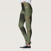 Perfect Prints_Green Leggings (Links)