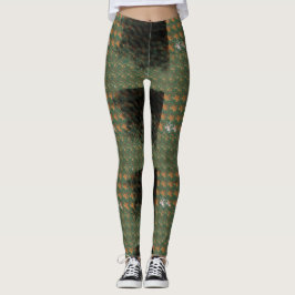 Perfect Prints_Green Leggings