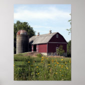 Perfect Red Barn Poster (Voorkant)