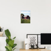 Perfect Red Barn Poster (Thuiskantoor)