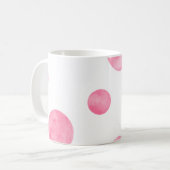 🔘 Perfect rond: de tijdloze Stippen Mok (Voorkant links)