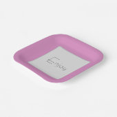 Perfect roze Bord (Gebogen)