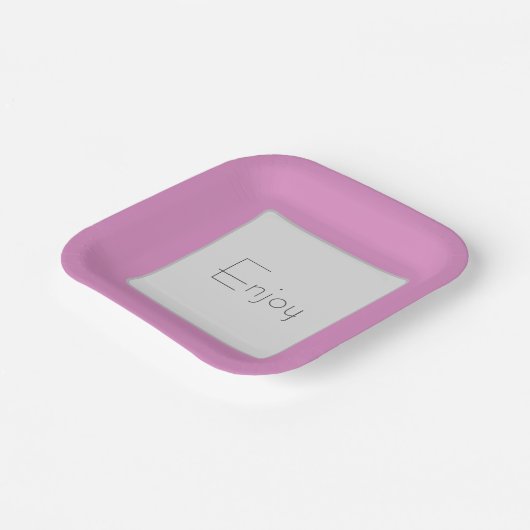 Perfect roze Bord (Gebogen)