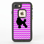 Perfect roze Chevron met porselein (Achterkant)