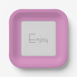 Perfect Roze Papieren Bord