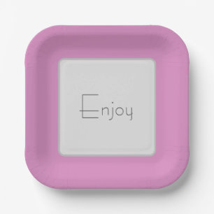 Perfect Roze Papieren Bord
