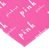 Perfect Roze: Roze, Pinker, Roze Tafelkleed (Gekanteld)