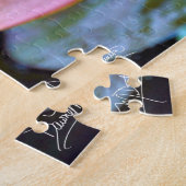 Perfect Roze Schoonheid Legpuzzel (Zijkant)