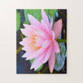 Perfect Roze Schoonheid Legpuzzel (Verticaal)