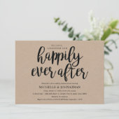 Perfect rustieke bruiloft repetitie diner uitnodig kaart (Staand voorkant)