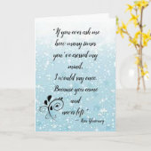 “Perfect Samen” Liefdeskaart Kaart (Gele Bloem)