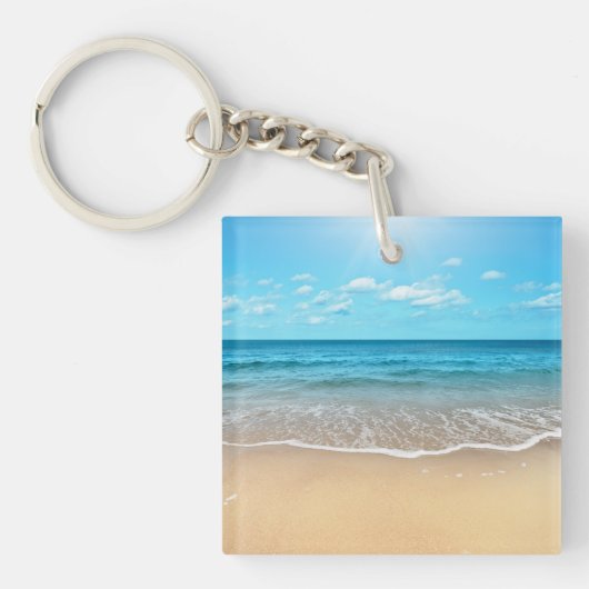 Perfect Sandy Beach Sleutelhanger (voorkant)
