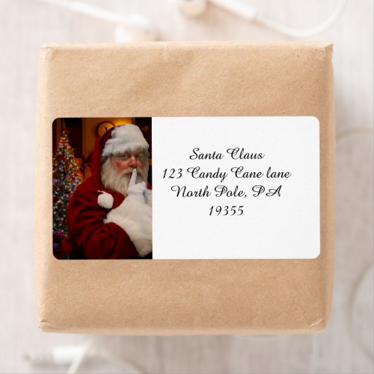 Perfect Santa Adreslabel Etiket (Insitu)