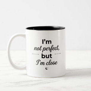 Perfect sarcastische koffiemok tweekleurige koffiemok