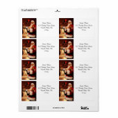 Perfect Sinterklaas Adres Mailing Label (Full Sheet)