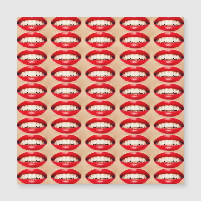 Perfect Smile Femme Fatale Pop-art (Voorkant)
