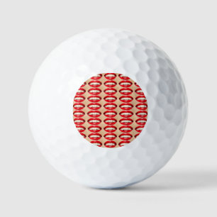 Perfect Smile Femme Fatale Pop-art Golfballen