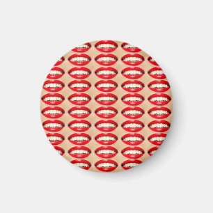 Perfect Smile Femme Fatale Pop-art Magneet