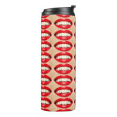 Perfect Smile Femme Fatale Pop-art Thermosbeker (Gedraaid links)
