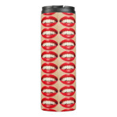 Perfect Smile Femme Fatale Pop-art Thermosbeker (Achterkant)