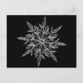 Perfect Snowflake voor de kerstfeestdag Feestdagenkaart (Voorkant)