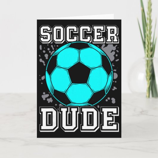Perfect Soccer Dude Merchandise Kaart (Voorkant)