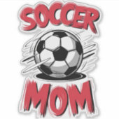Perfect Soccer Mom Decal voor trotse moeders! ⚽💖 Sticker (Voorkant)