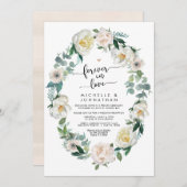 Perfect Spring Romantic Wedding Elopement Kaart (Voorkant / Achterkant)