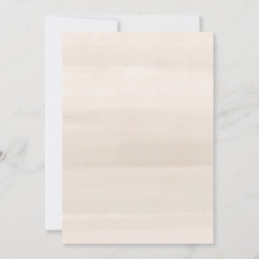 Perfect Spring Wedding Elopement Kaart (Achterkant)