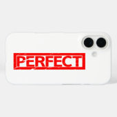 Perfect Stamp Case-Mate iPhone Case (Achterkant (horizontaal))