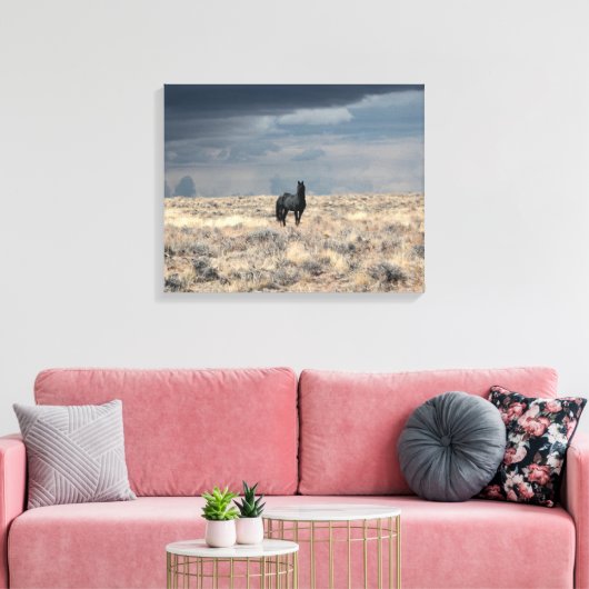 Perfect Storm op doek Canvas Afdruk (Insitu (Woonkamer))