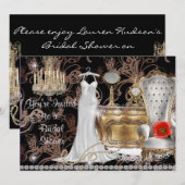 PERFECT  STYLE BRIDAL SHOWER INVITATION KAART (Voorkant / Achterkant)