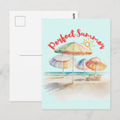 Perfect Summer Briefkaart (Voorkant / Achterkant)