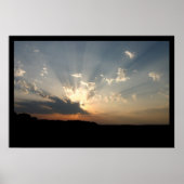 Perfect Sunset Poster (Voorkant)