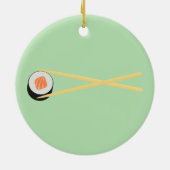 Perfect Sushi I Keramisch Ornament (Achterkant)