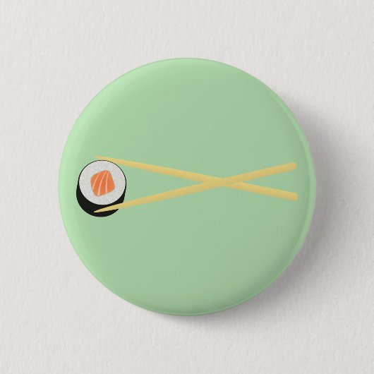 Perfect Sushi I Ronde Button 5,7 Cm (Voorkant)