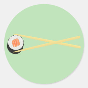 Perfect Sushi I Ronde Sticker